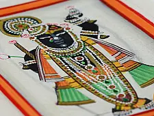 Miniature painting ~ Srinath ji ~ { 3 }